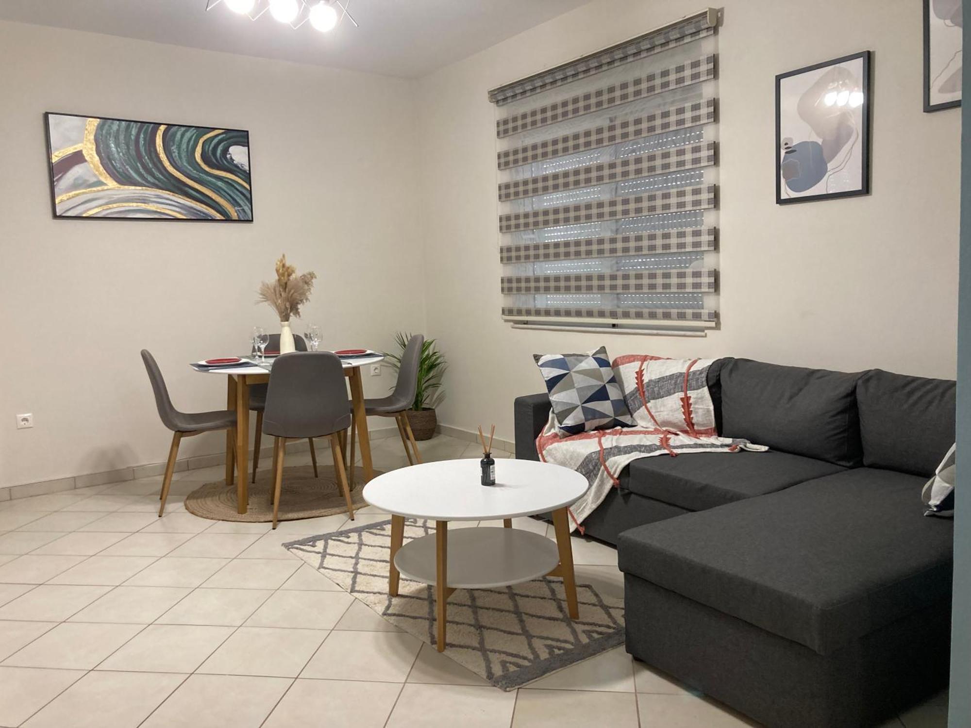 Stephanie'S Place - Charming Apartment With Sea View 하니아 외부 사진