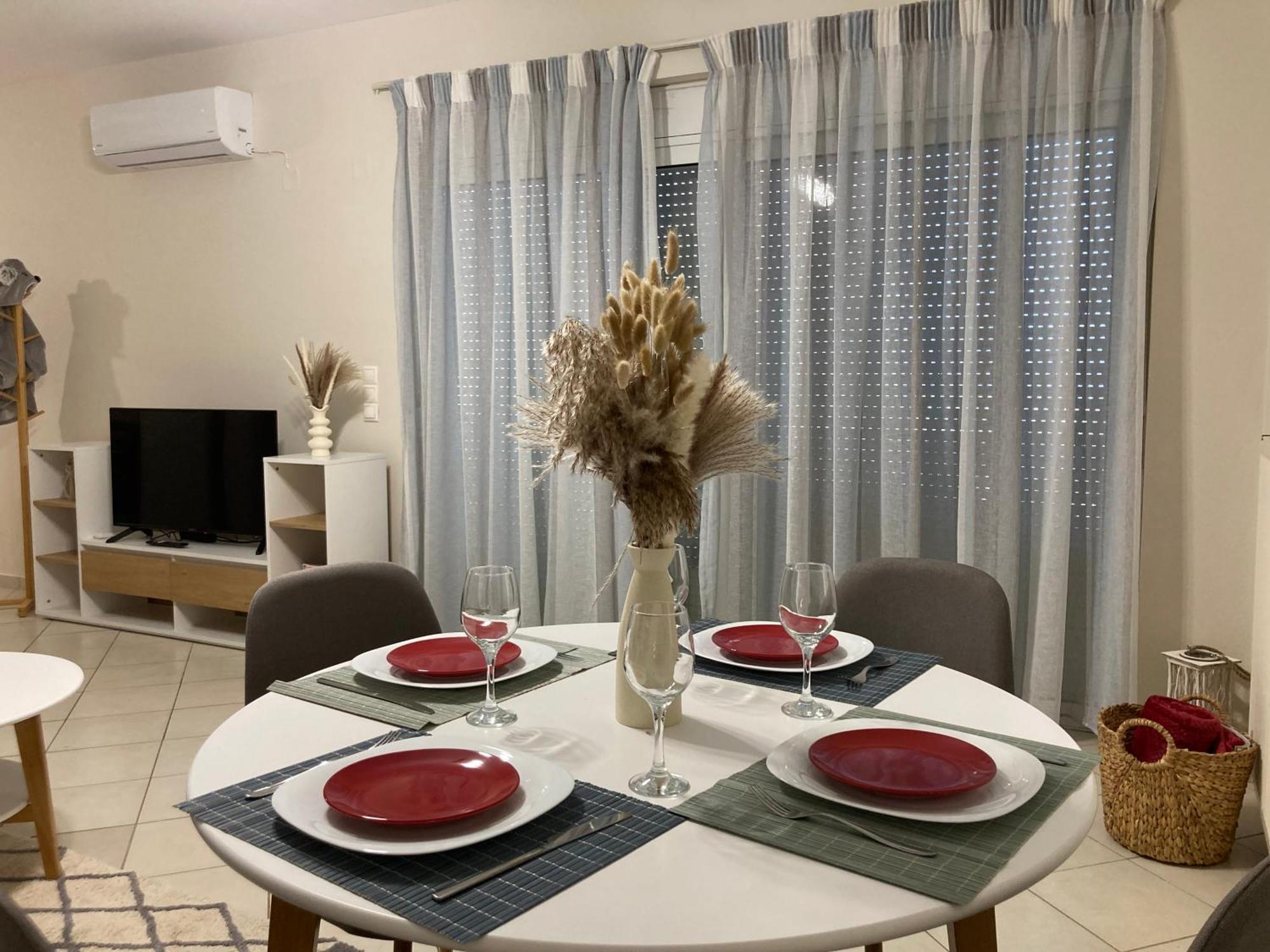 Stephanie'S Place - Charming Apartment With Sea View 하니아 외부 사진