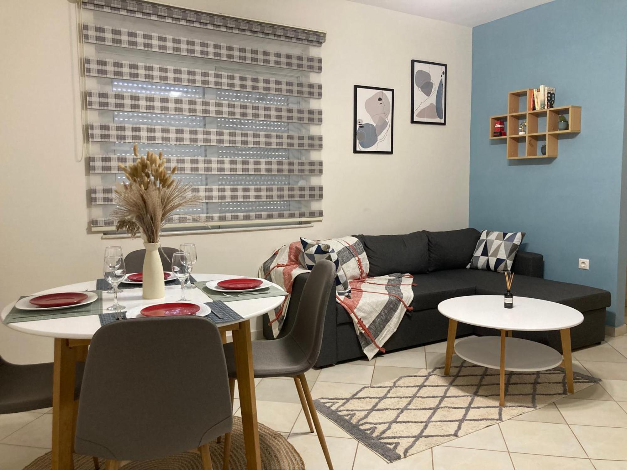 Stephanie'S Place - Charming Apartment With Sea View 하니아 외부 사진